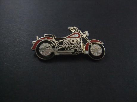 Harley-Davidson motor Heritage Softail jaren 90 ( type 1340 Evolution motorblok) rood